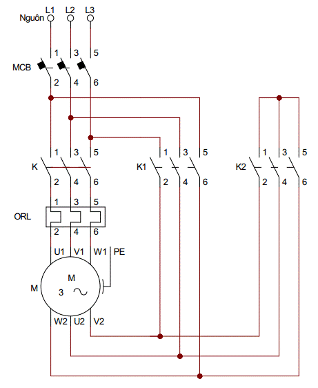 khởi dộng mềm với sao tam giác