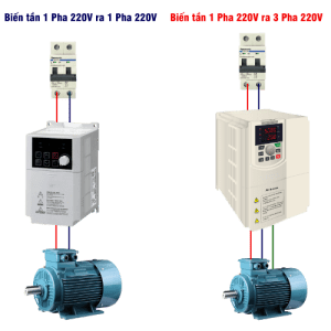 Biến tần 1 Pha 220V